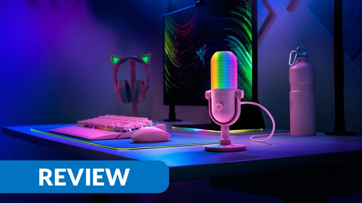 Análisis Micrófono Razer Seiren V3 Quartz Edition