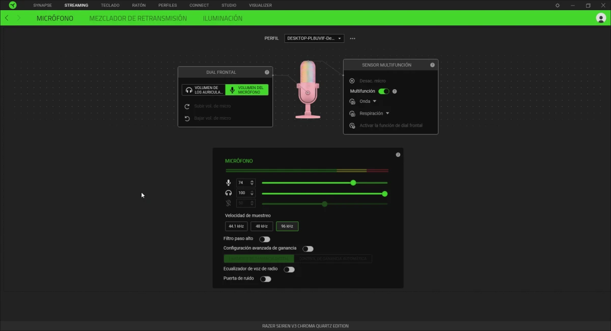 Razer Seiren V3 Quartz Edition