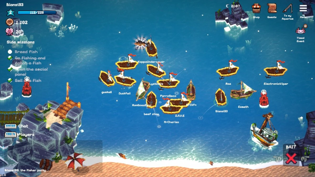 Tiny Aquarium: Social Fishkeeping análisis