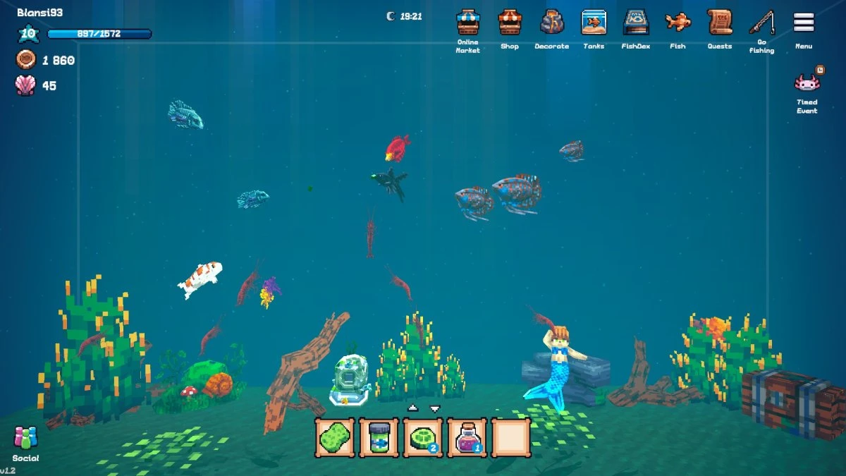 Tiny Aquarium: Social Fishkeeping análisis