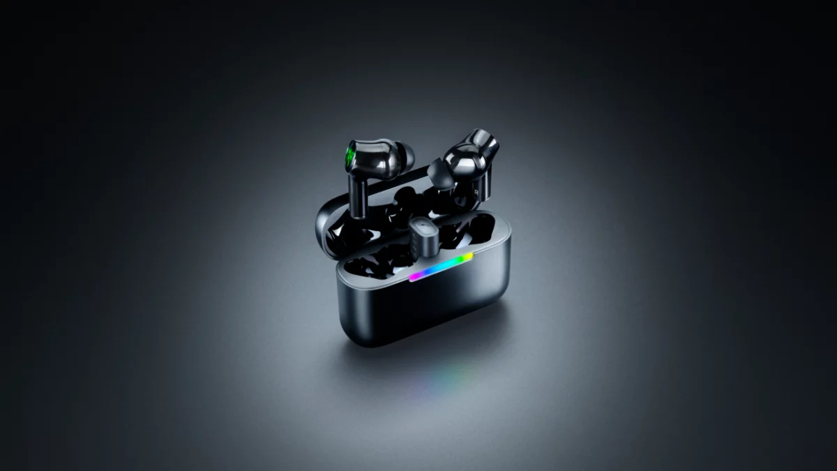 Razer Hammerhead V3 HyperSpeed Imagen del estuche de los Razer Hammerhead V3 HyperSpeed
