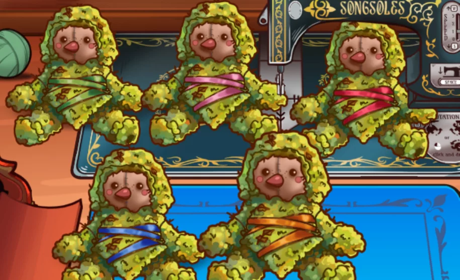 Hombre de musgo en Toymaker: Threads of Joy