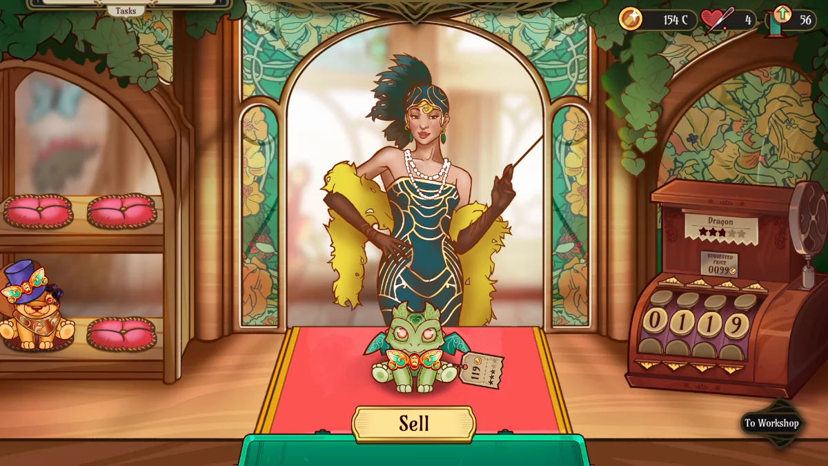 Un personaje de Toymaker: Threads of Joy