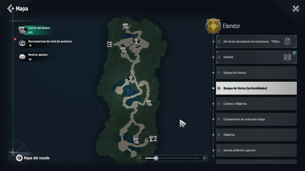 Bosque de Ventus (Profundidades)