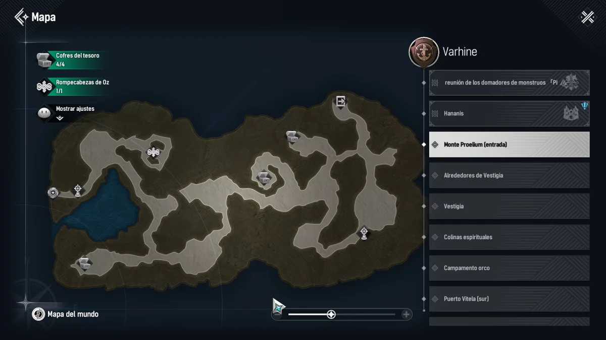 Monte Proelium (entrada)