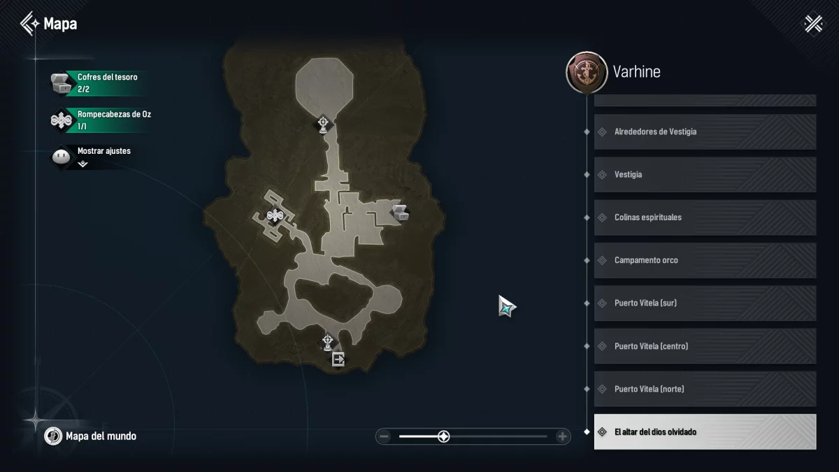 El Altar del dios olvidado