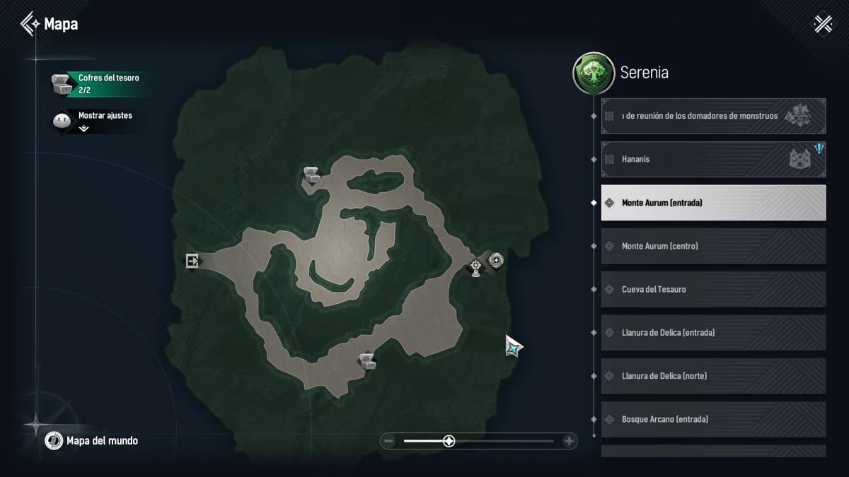 Monte Aurum (entrada)