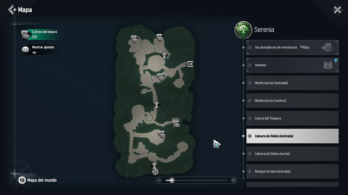 Llanura de Delica (entrada)