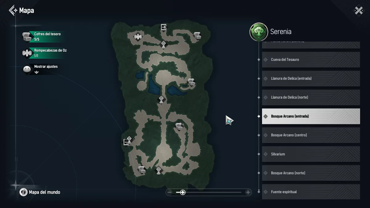 Bosque arcano (entrada)