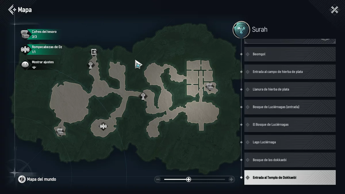 Entrada al templo Dokkaebi