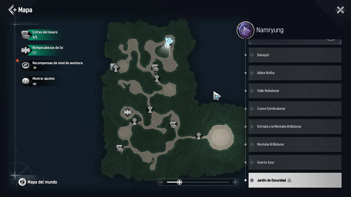 Jardin de la oscuridad