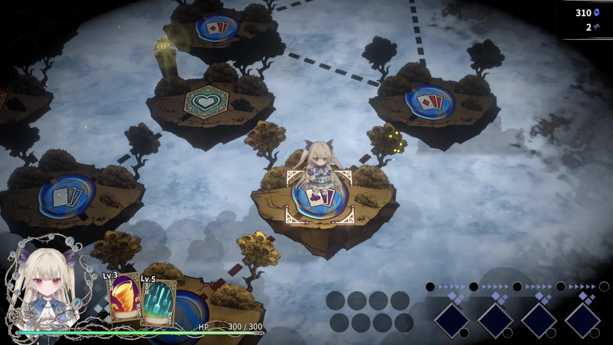 CRYMELIGHT - Seleccion de niveles