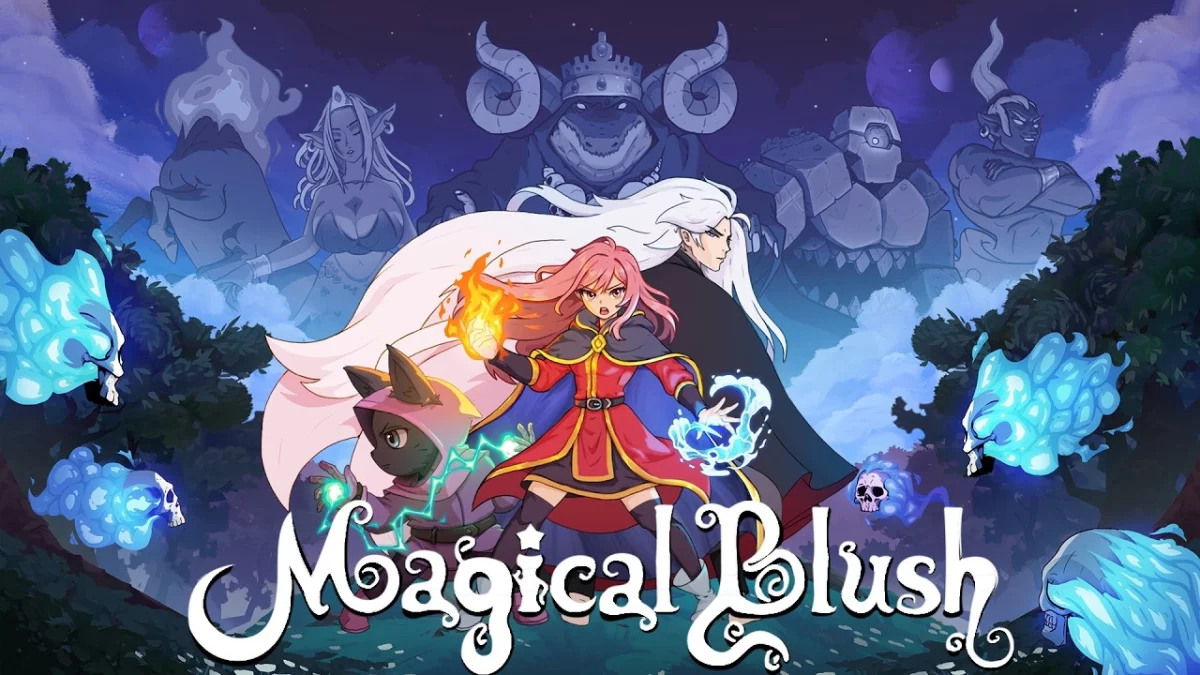 Magical Blush: Nuevo metroidvania cenital para PC y consolas