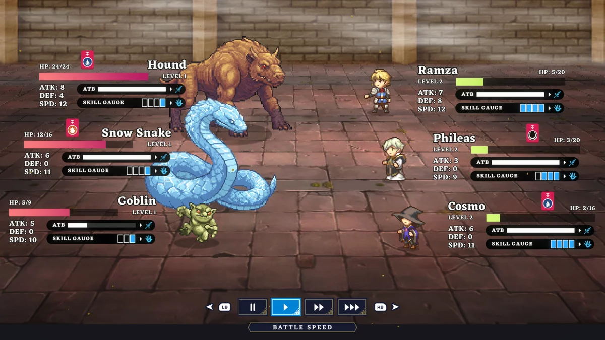 Rogue Fantasy: Ever-Shifting Worlds - JRPG y roguelike en un mundo procedural