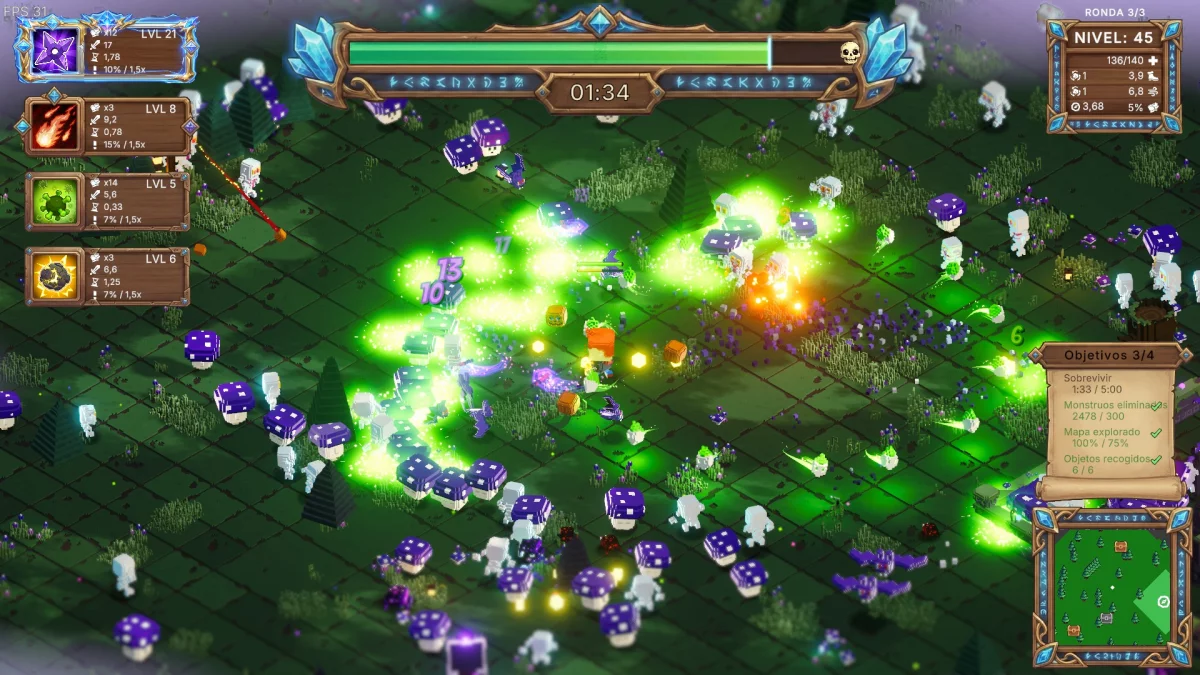 Primeras impresiones Voxie Survivor: un juego con potencial por pulir Primeras impresiones Voxie Survivor: un juego con potencial por pulir