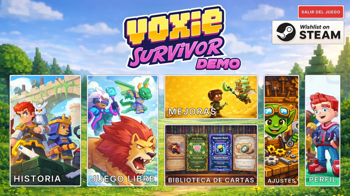 Primeras impresiones Voxie Survivor: un juego con potencial por pulir Primeras impresiones Voxie Survivor: un juego con potencial por pulir