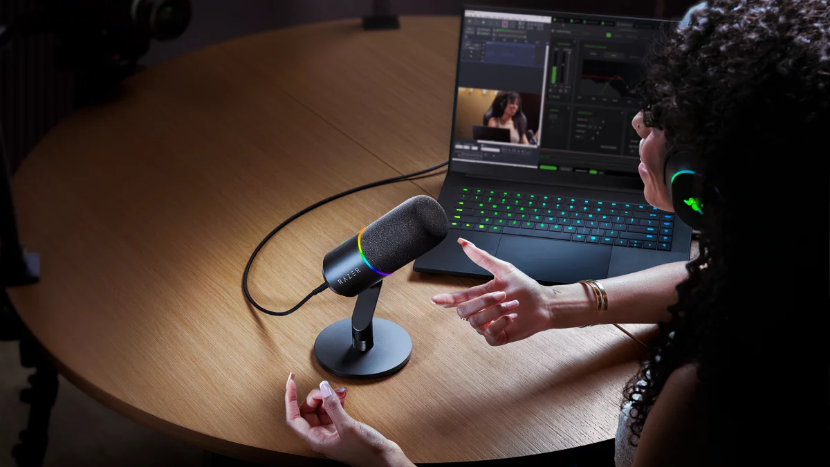 Razer anuncia el nuevo micrófono Seiren V3 Pro