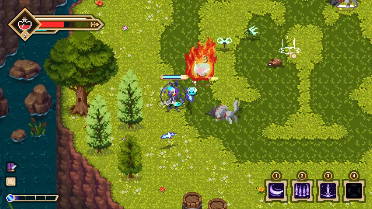 Colossus Eternal Blight, acción y rol al estilo Hyper Light Drifter, llega a Steam