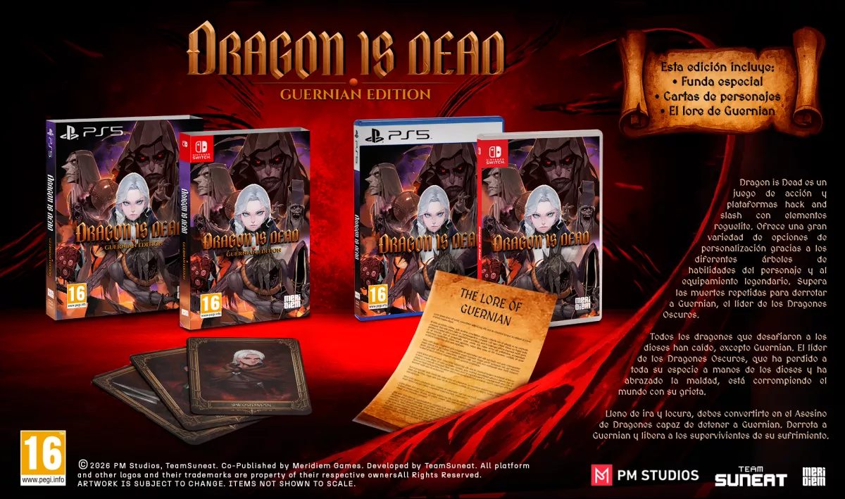 Dragon is Dead ya disponible en formato físico para PS5 y Nintendo Switch Dragon is Dead ya disponible en formato físico para PS5 y Nintendo Switch