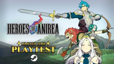 Heroes of Anirea, el JRPG táctico español, estrena prueba en Steam