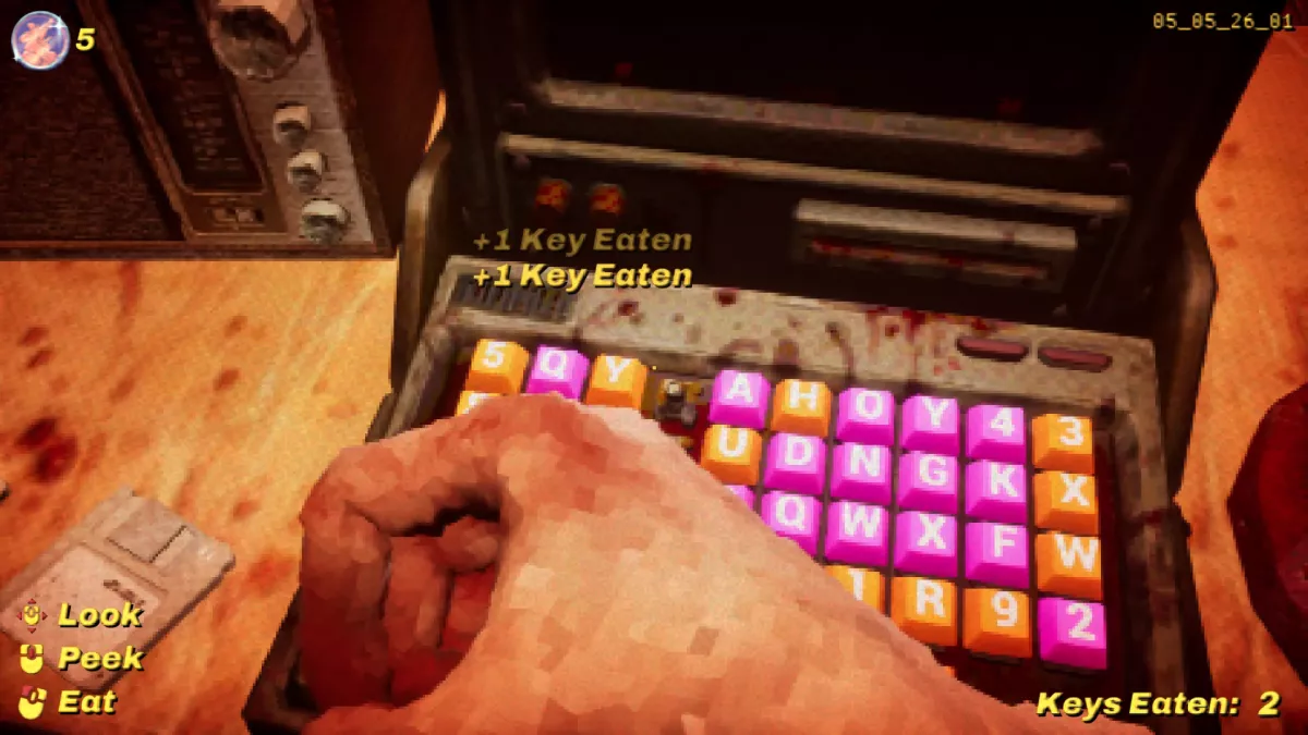 KEYKRUNCHER: anunciado el extraño roguelite de terror y teclado KEYKRUNCHER: anunciado el extraño roguelite de terror y teclado