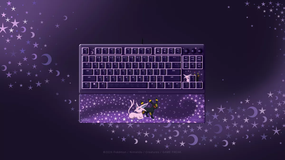 Razer lanza una colección de periféricos inspirada en Espeon y Umbreon Razer lanza una colección de periféricos inspirada en Espeon y Umbreon