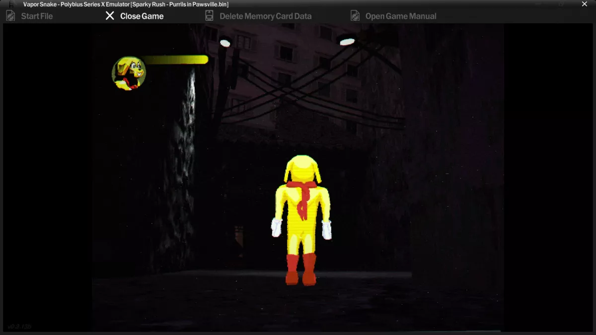 Sparky Rush: Purrils in Pawsville! mezcla terror analógico y plataformas de PS1