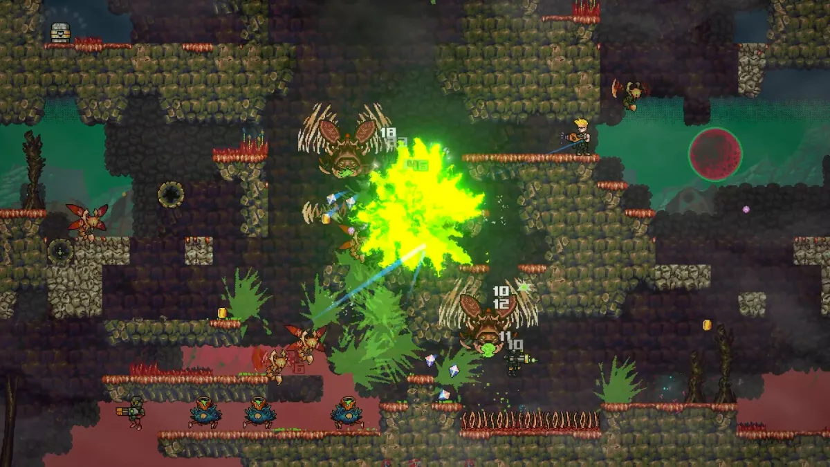 Weather the Swarm, acción cooperativa 2D y escenarios destructibles para 2027