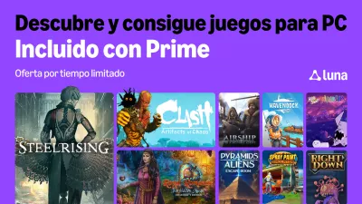 Amazon detalla las novedades de Luna y los juegos de Prime para agosto