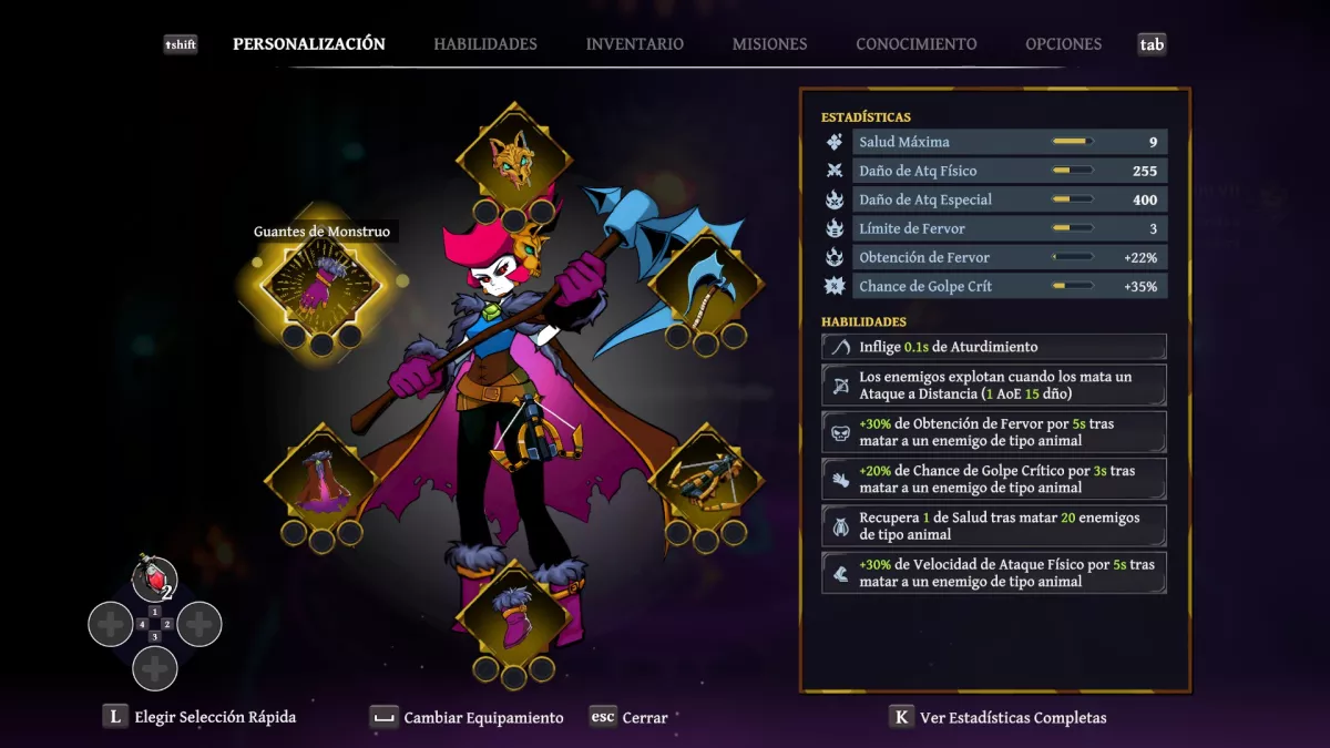 Análisis Grim Trials: un roguelite contenido con mayor importancia en historia