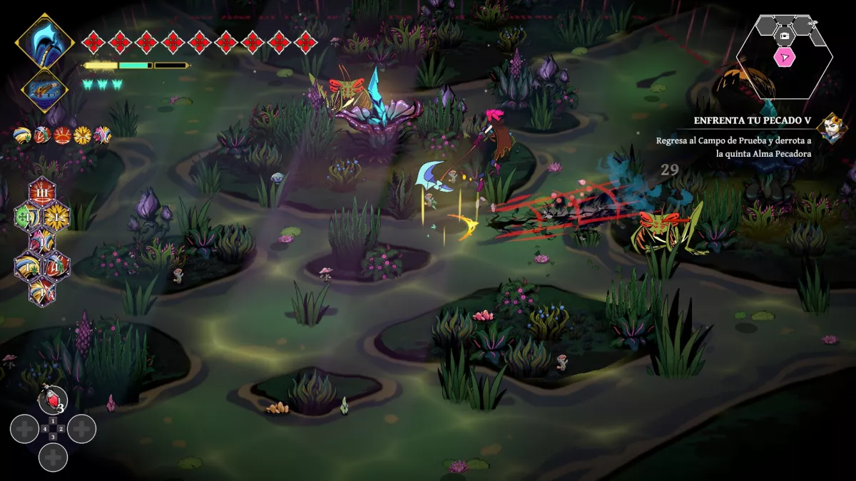Análisis Grim Trials: un roguelite contenido con mayor importancia en historia