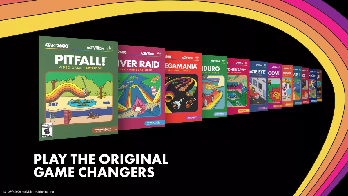 Atari y Activision reeditarán 39 clásicos de Atari 2600 en cartuchos físicos