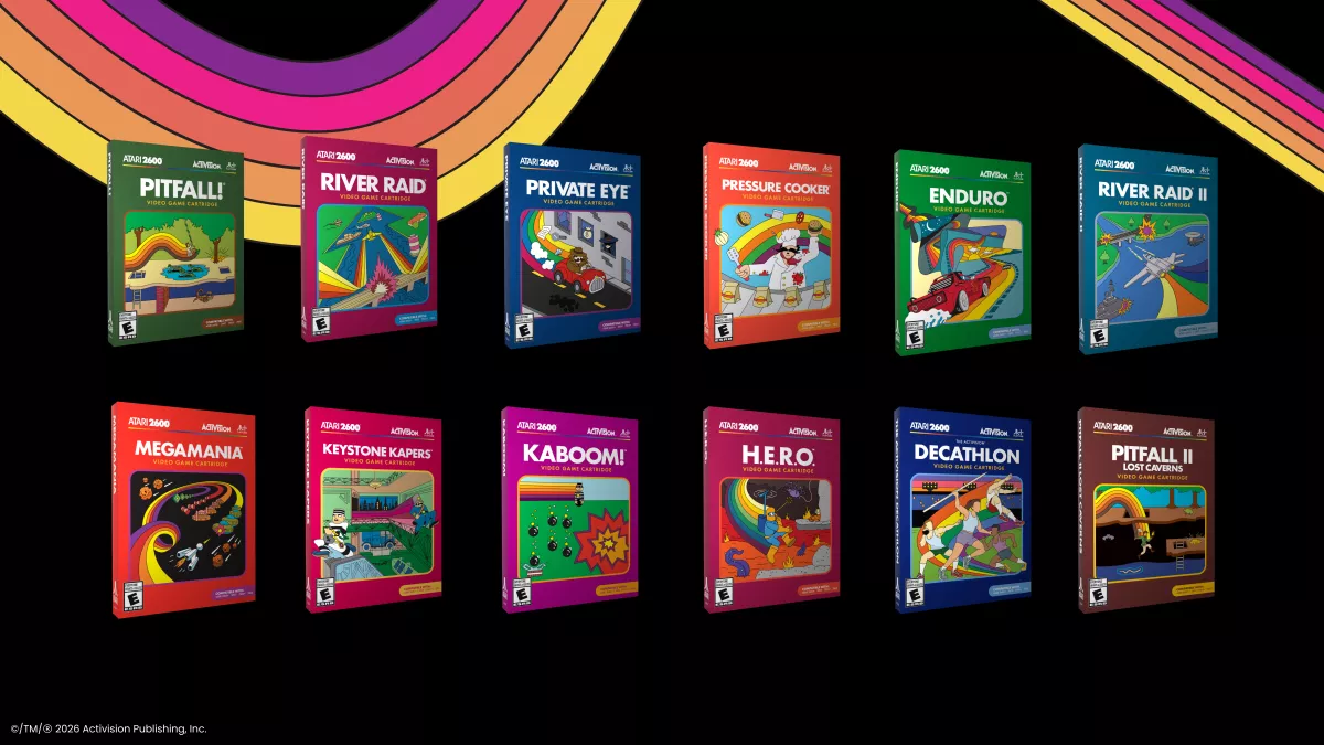 Atari y Activision reeditarán 39 clásicos de Atari 2600 en cartuchos físicos