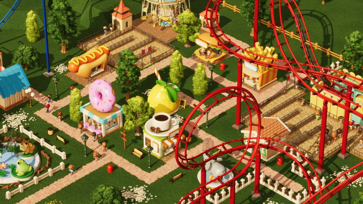 Atari anuncia RollerCoaster Tycoon Wonderworks para PC en acceso anticipado