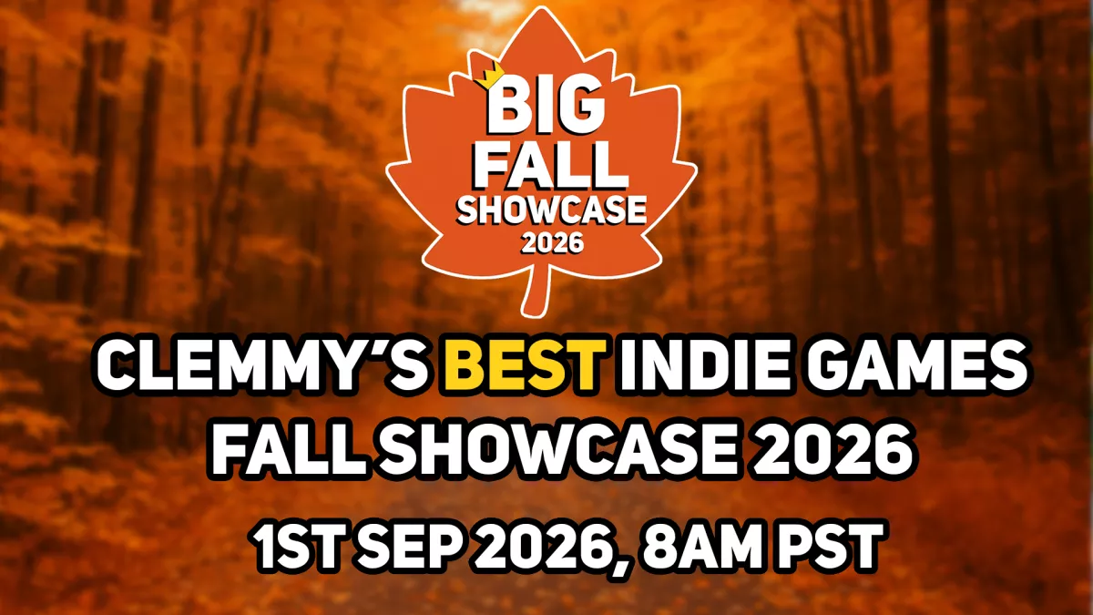 Best Indie Games Fall Showcase 2026: fecha, hora y juegos confirmados