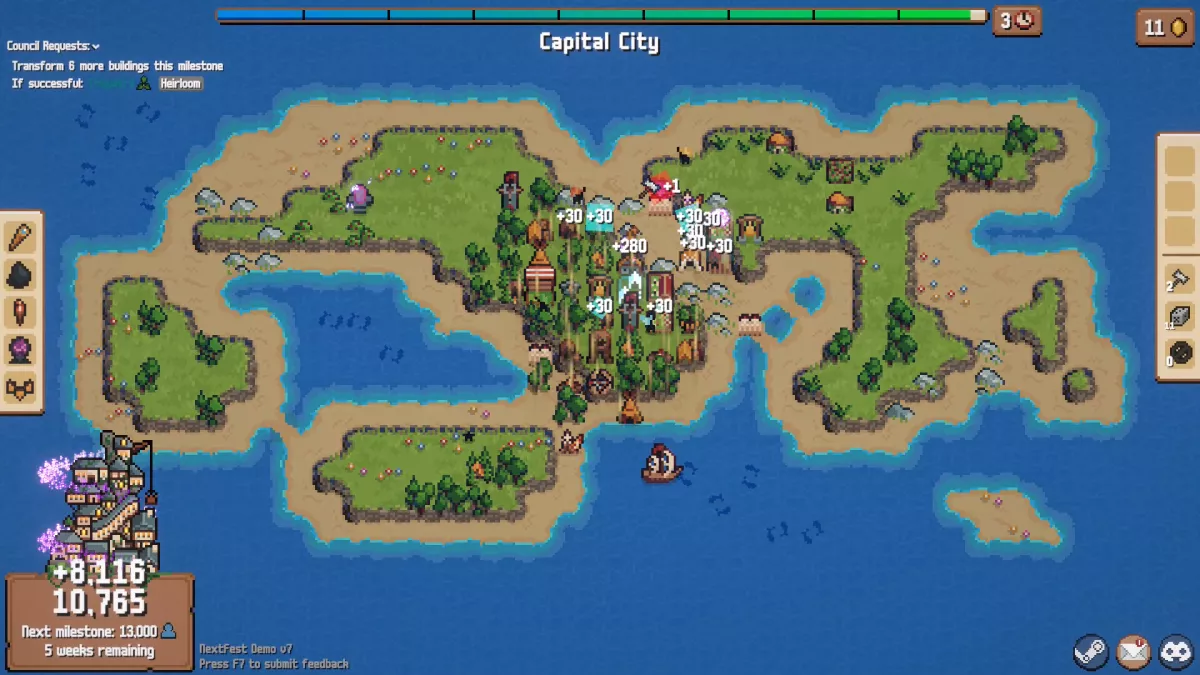 Combolands ya está disponible en Steam: construcción urbana y roguelike