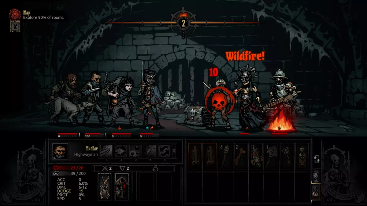 Darkest Dungeon El DLC The Fire’s Edge ya está disponible Darkest Dungeon El DLC The Fire’s Edge ya está disponible