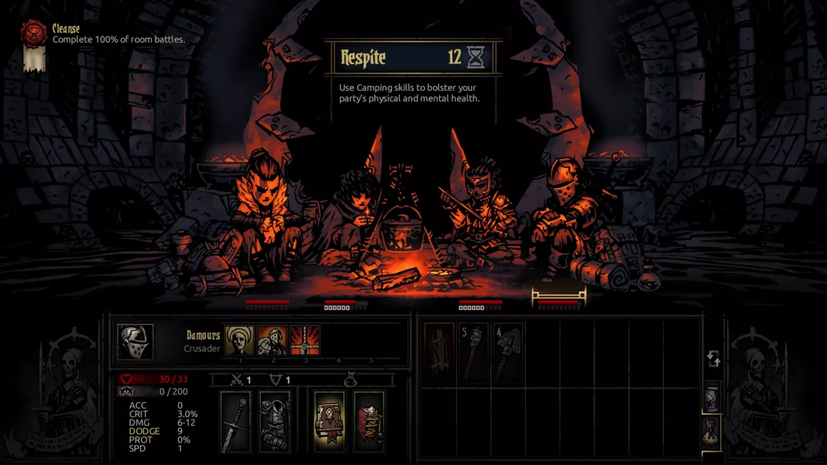 Darkest Dungeon El DLC The Fire’s Edge ya está disponible Darkest Dungeon El DLC The Fire’s Edge ya está disponible