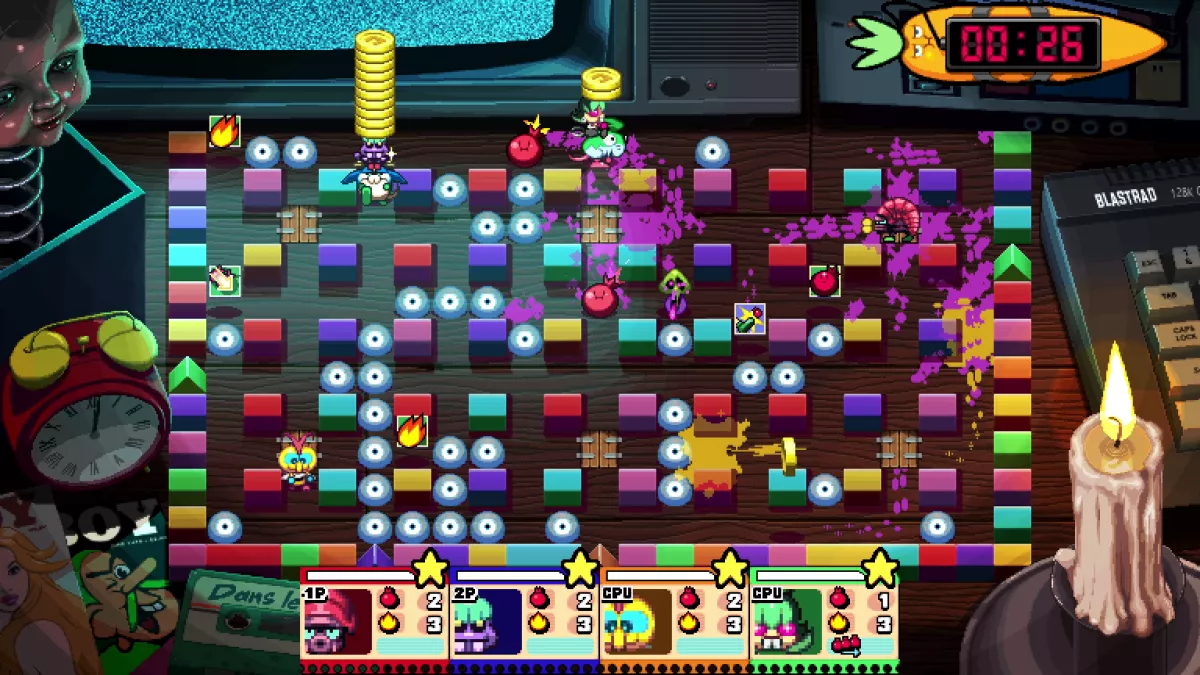 Dotemu lanza gratis Blasterbug: Last Bug Standing! en Steam durante Pixel Arcadia