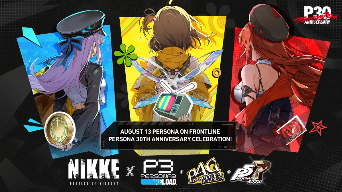 Goddess of Victory: NIKKE anuncia un crossover con Persona 3, 4 y 5