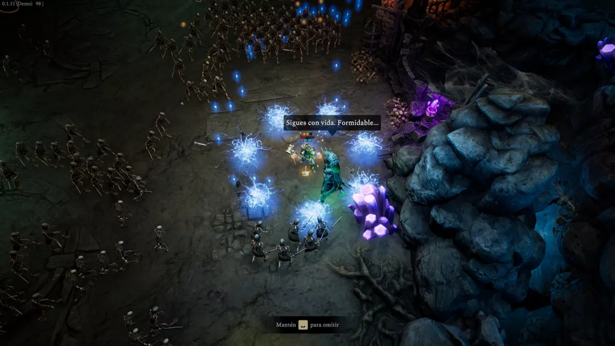 Hellforged: el resultado de mezclar Diablo y Vampire Survivors