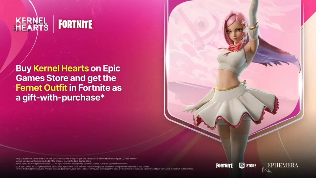Kernel Hearts anuncia su colaboración con Fortnite y fecha de lanzamiento Kernel Hearts anuncia su colaboración con Fortnite y fecha de lanzamiento