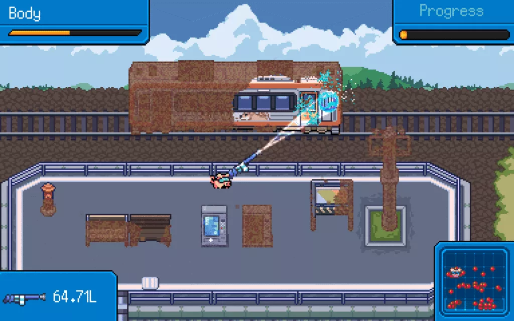 Pixel Washer llegará en otoño de 2026 a PC, Switch y Nintendo Switch 2