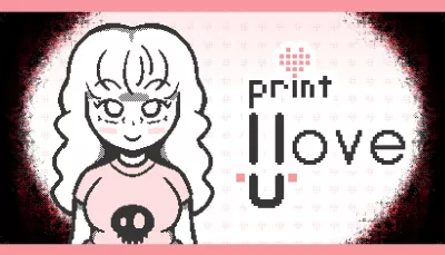 Print I Love U ya está disponible en Steam: novela visual de terror psicológico