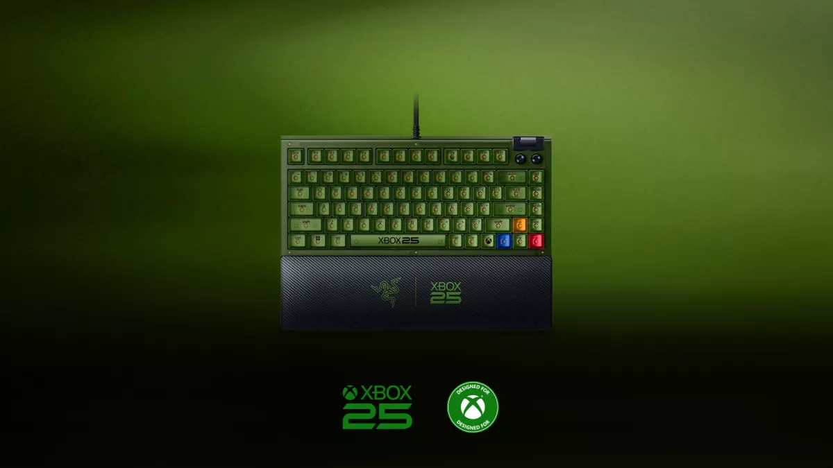 Razer presenta una línea de periféricos por el 25 aniversario de Xbox