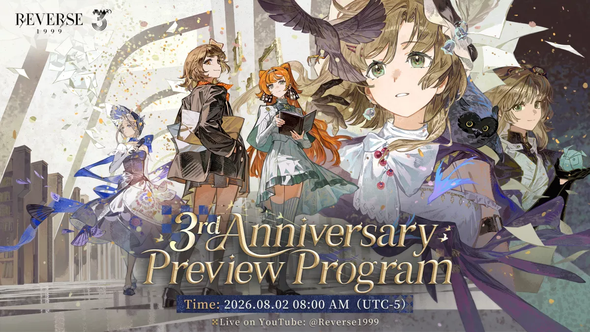 Reverse: 1999 celebra su tercer aniversario con la versión 3.7 en agosto