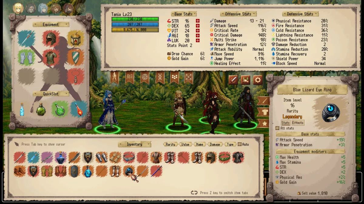 El action RPG SaviorS: Oath of the Blade presenta su página de Steam