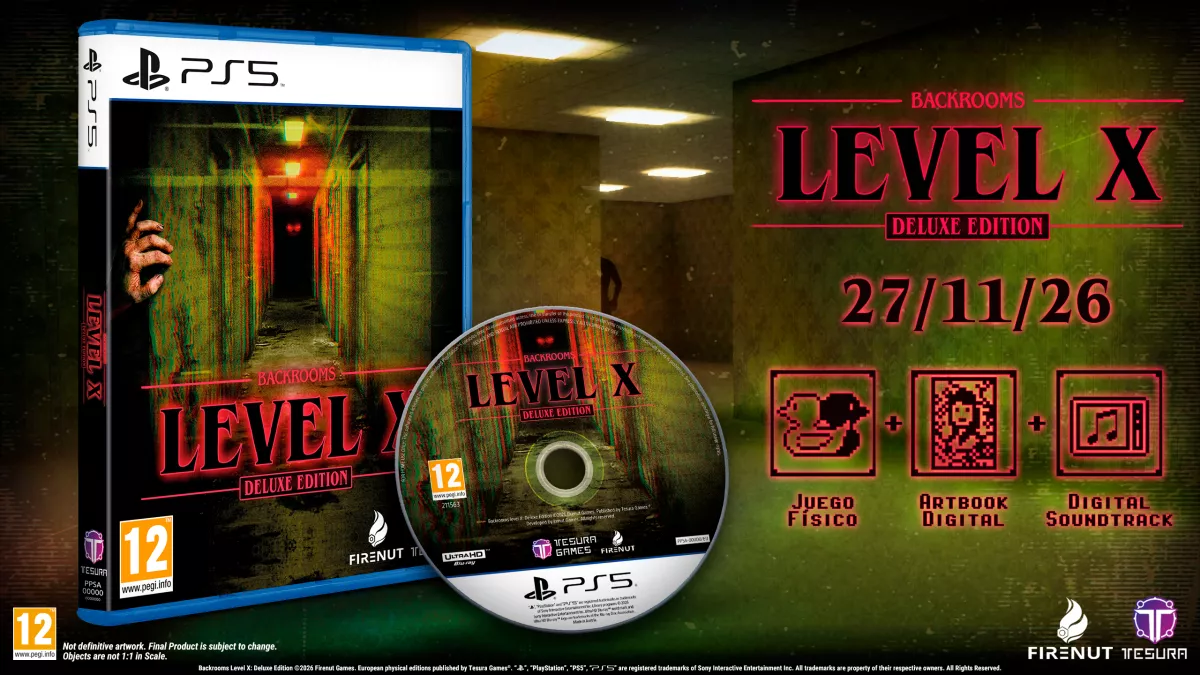 Backrooms Level X tendrá edición física Deluxe en PlayStation 5 en noviembre