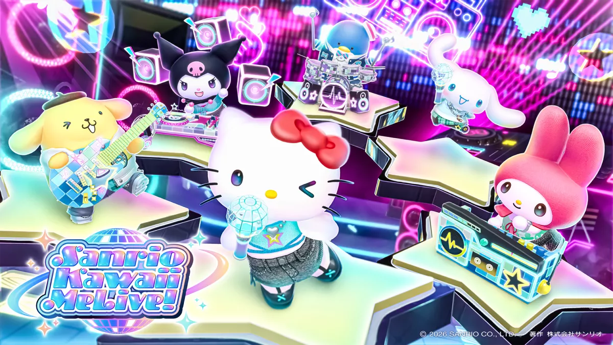 Sanrio Kawaii Me Live! abrirá su registro previo y llegará en enero a móviles