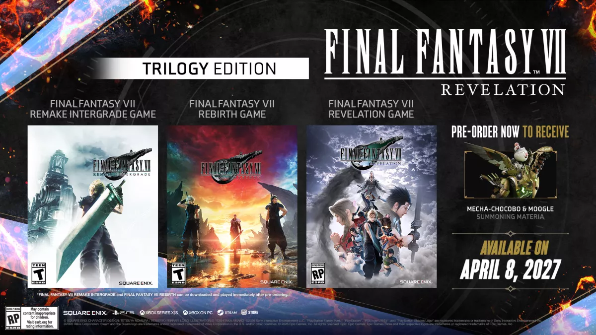 Final Fantasy VII Revelation llegará el 8 de abril de 2027 a consolas y PC Final Fantasy VII Revelation llegará el 8 de abril de 2027 a consolas y PC
